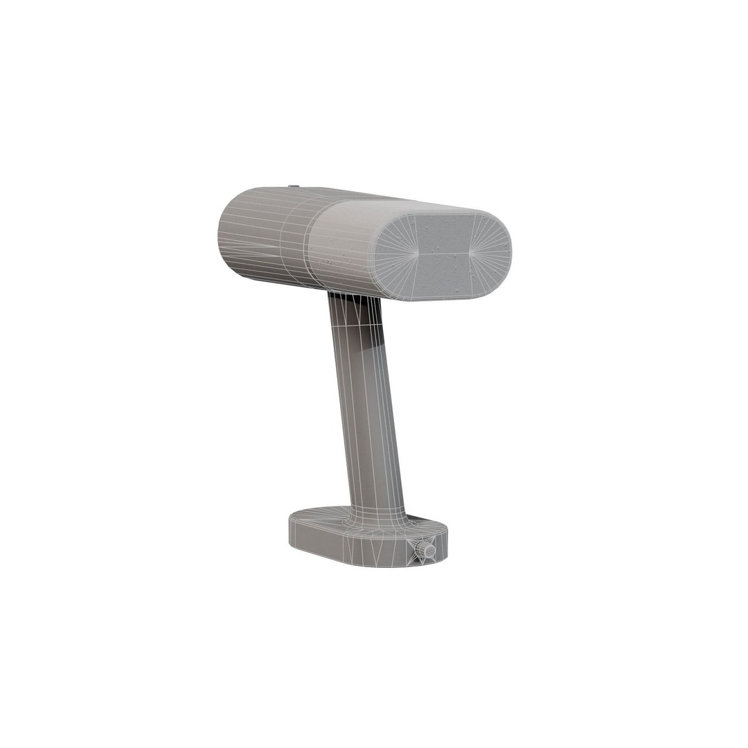 Old Portable Steamer 3D Model – Low Poly Game Ready, FBX - View 15