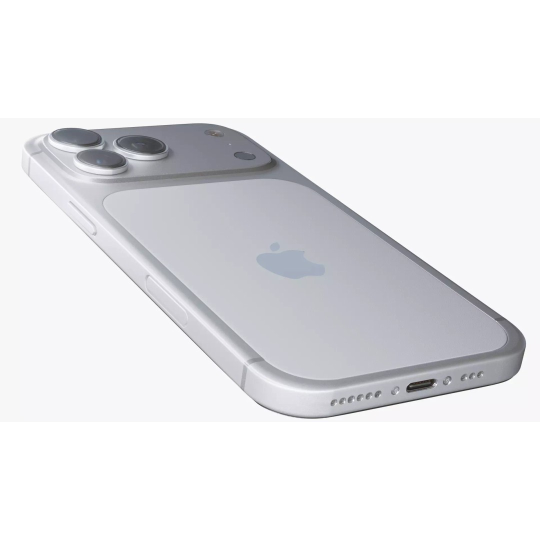 iPhone 17 Pro Max 3D Model – Low Poly Game Asset, Blender, FBX, OBJ - View 8