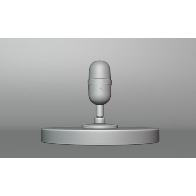 Mic Collection 3D Model – High Poly Audio Asset, FBX, OBJ - View 15