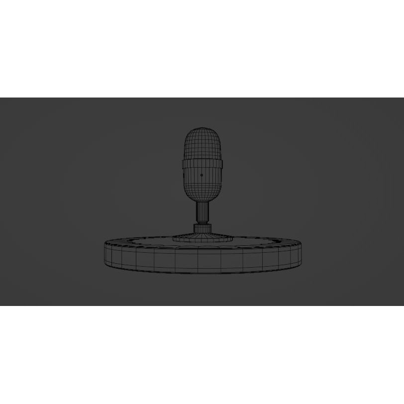 Mic Collection 3D Model – High Poly Audio Asset, FBX, OBJ - View 16