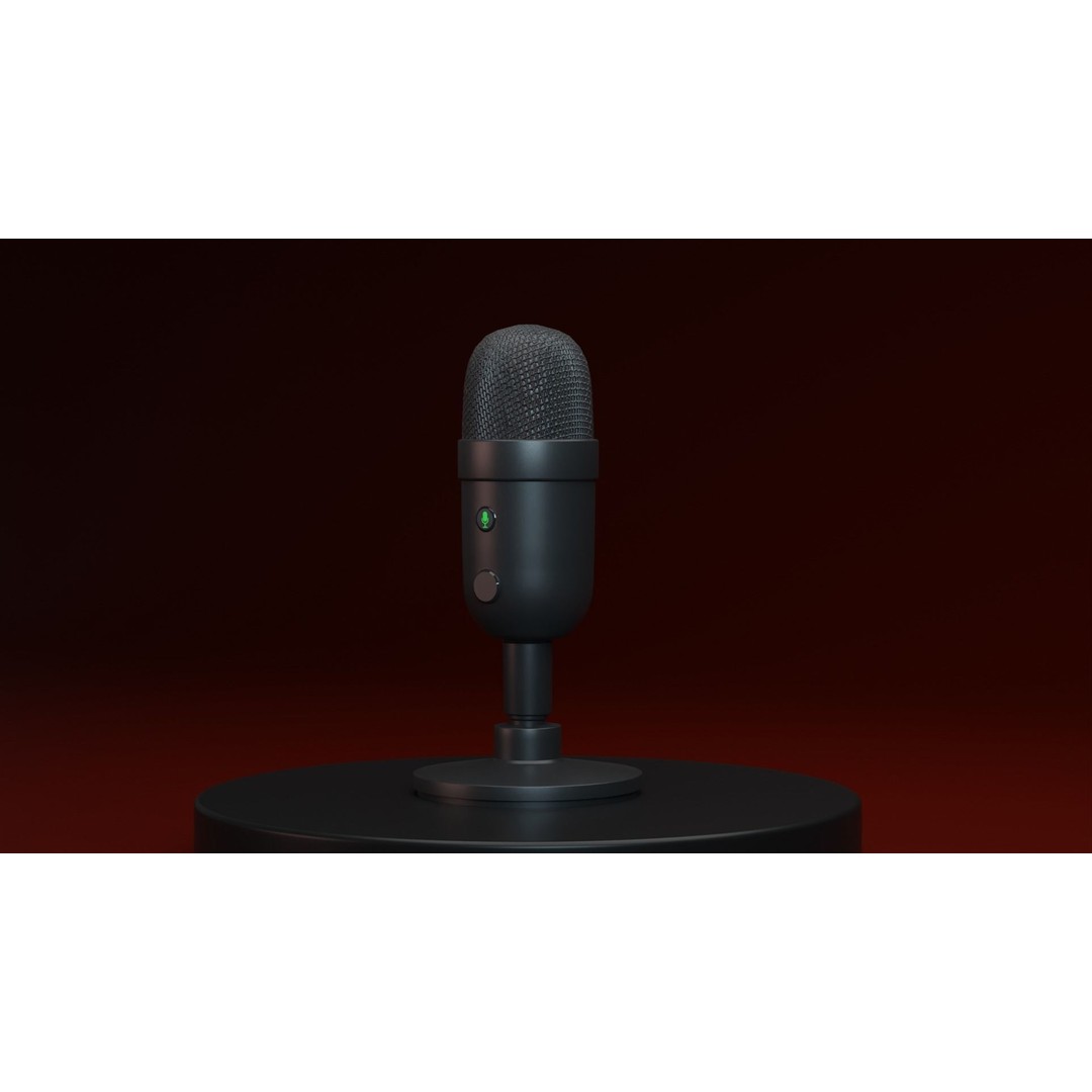 Mic Collection 3D Model – High Poly Audio Asset, FBX, OBJ - View 17
