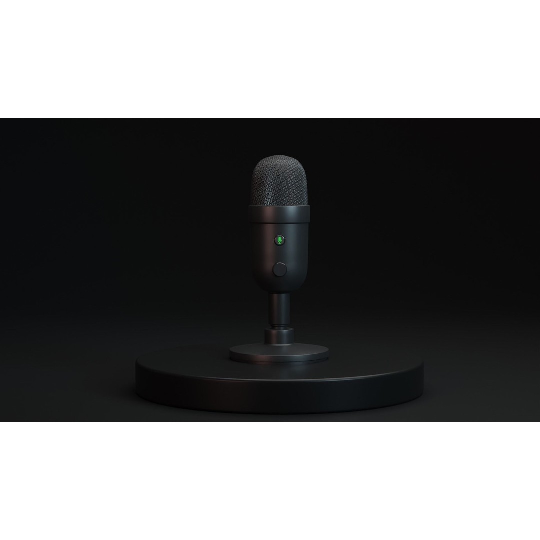 Mic Collection 3D Model – High Poly Audio Asset, FBX, OBJ - View 18