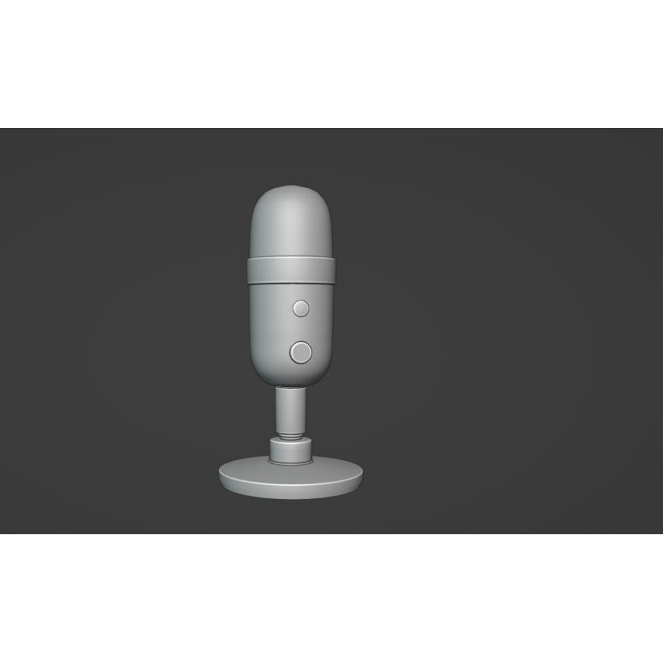 Mic Collection 3D Model – High Poly Audio Asset, FBX, OBJ - View 19