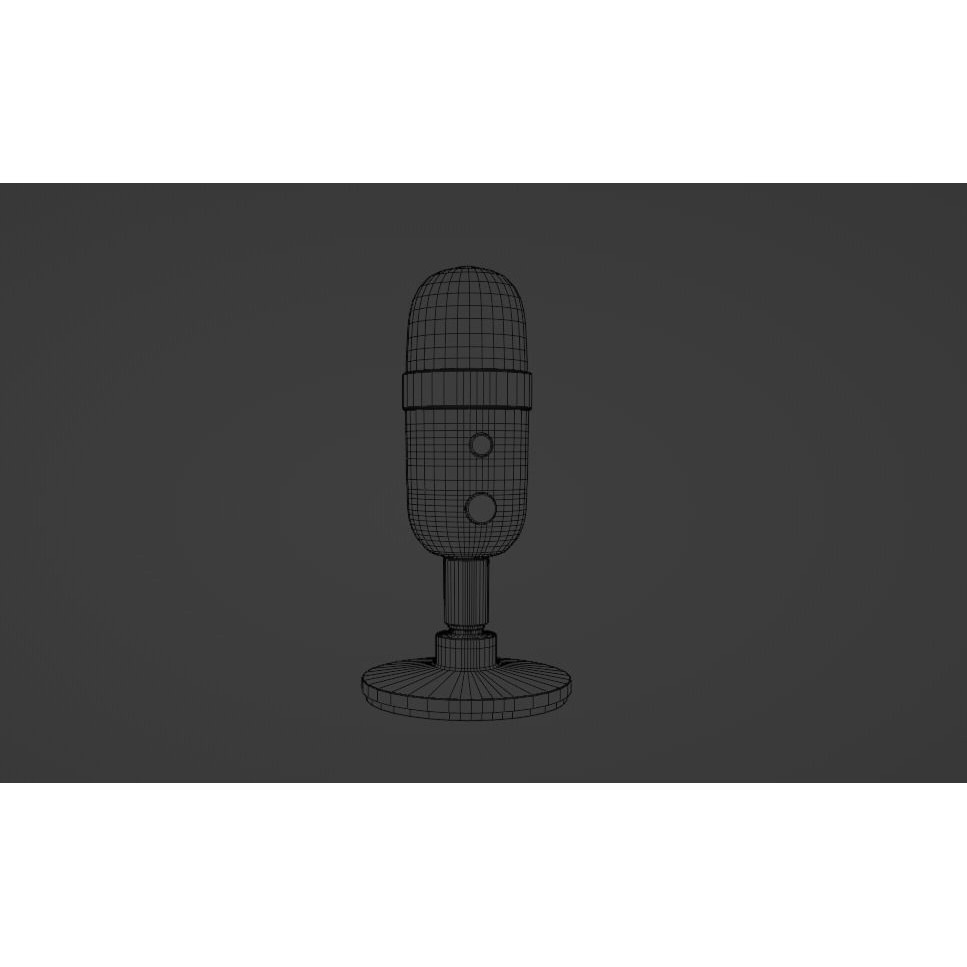 Mic Collection 3D Model – High Poly Audio Asset, FBX, OBJ - View 20