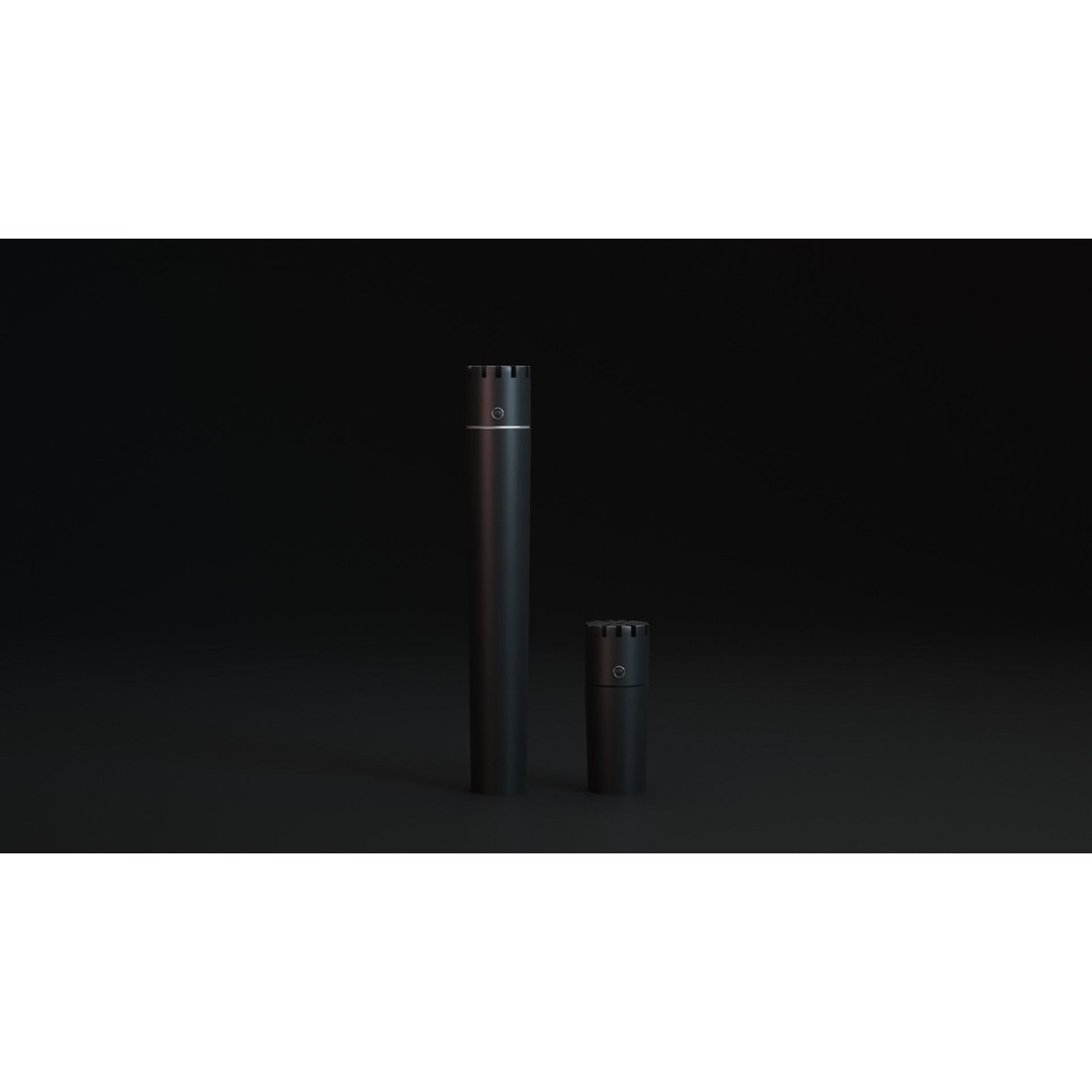 Mic Collection 3D Model – High Poly Audio Asset, FBX, OBJ - View 21