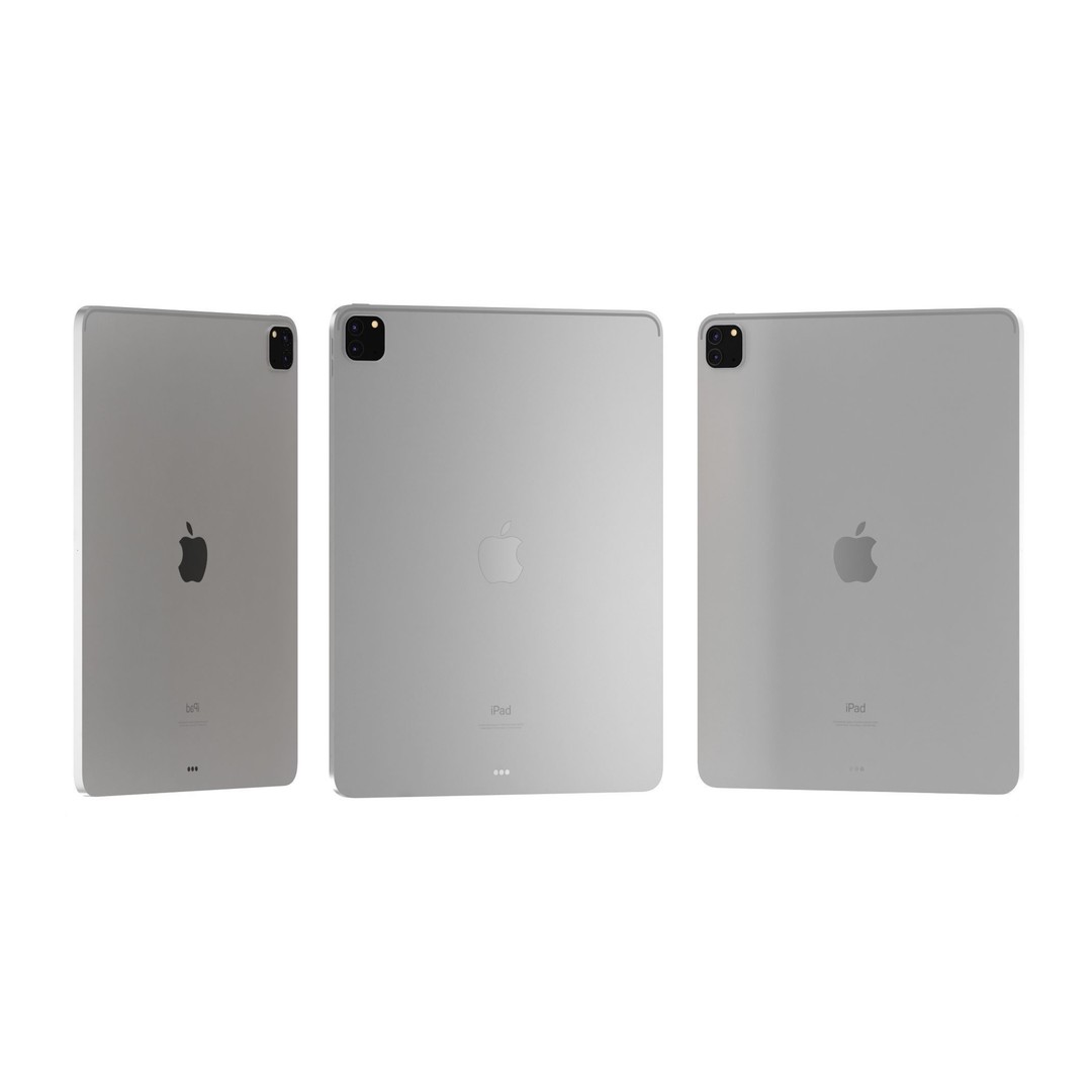 Apple iPad Pro 12 3D Model – High Poly PBR Asset, FBX/OBJ - View 10