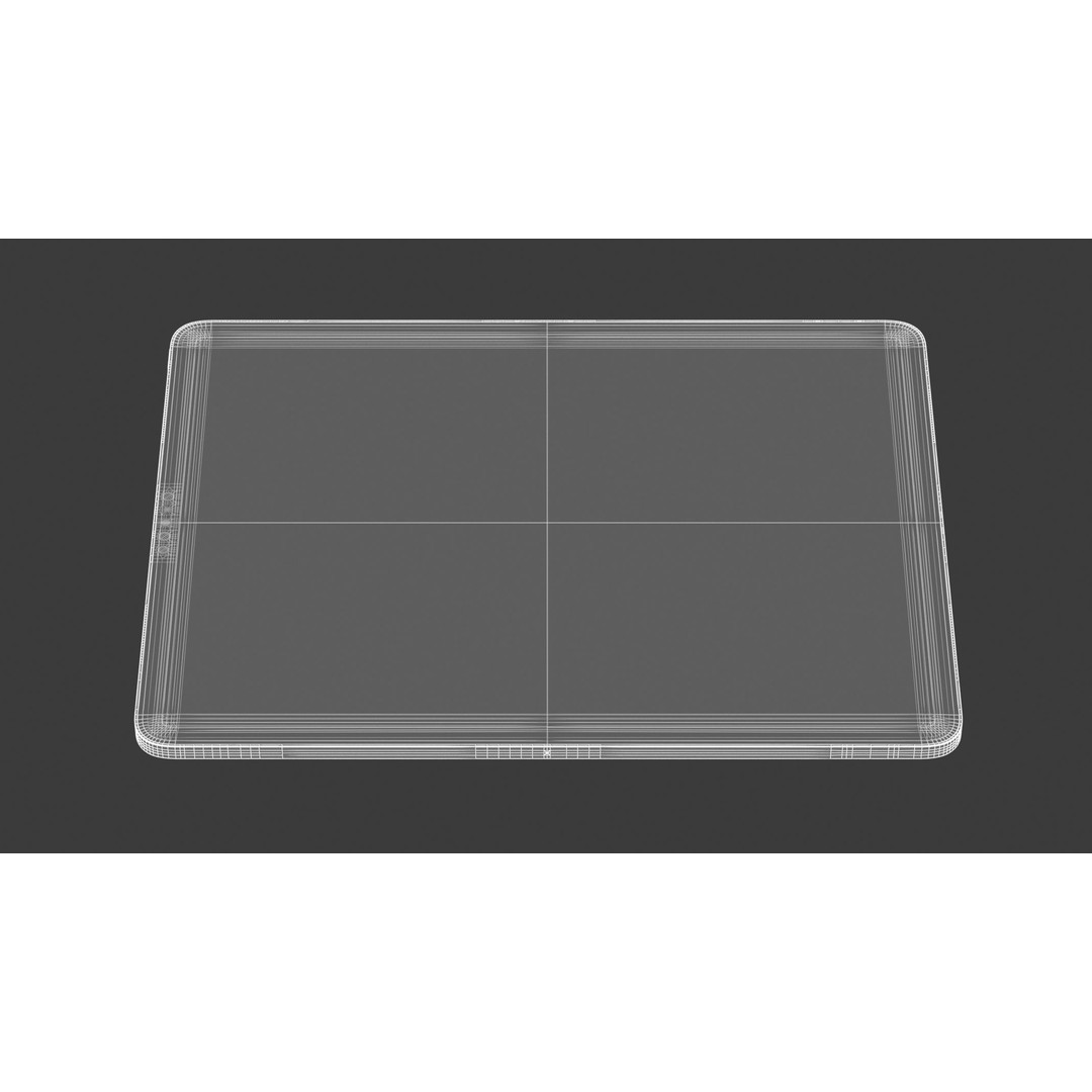 Apple iPad Pro 12 3D Model – High Poly PBR Asset, FBX/OBJ - View 15