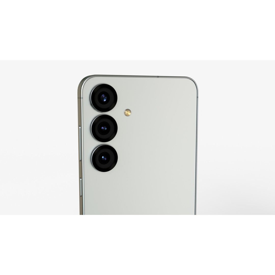 Silver Shadow Samsung Galaxy S25 3D Model – PBR Textures, FBX, OBJ, Blender - View 7
