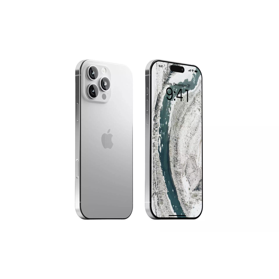 iPhone 16 Pro Max 3D Model – Realistic Element 3D & Cinema 4D Asset - View 8