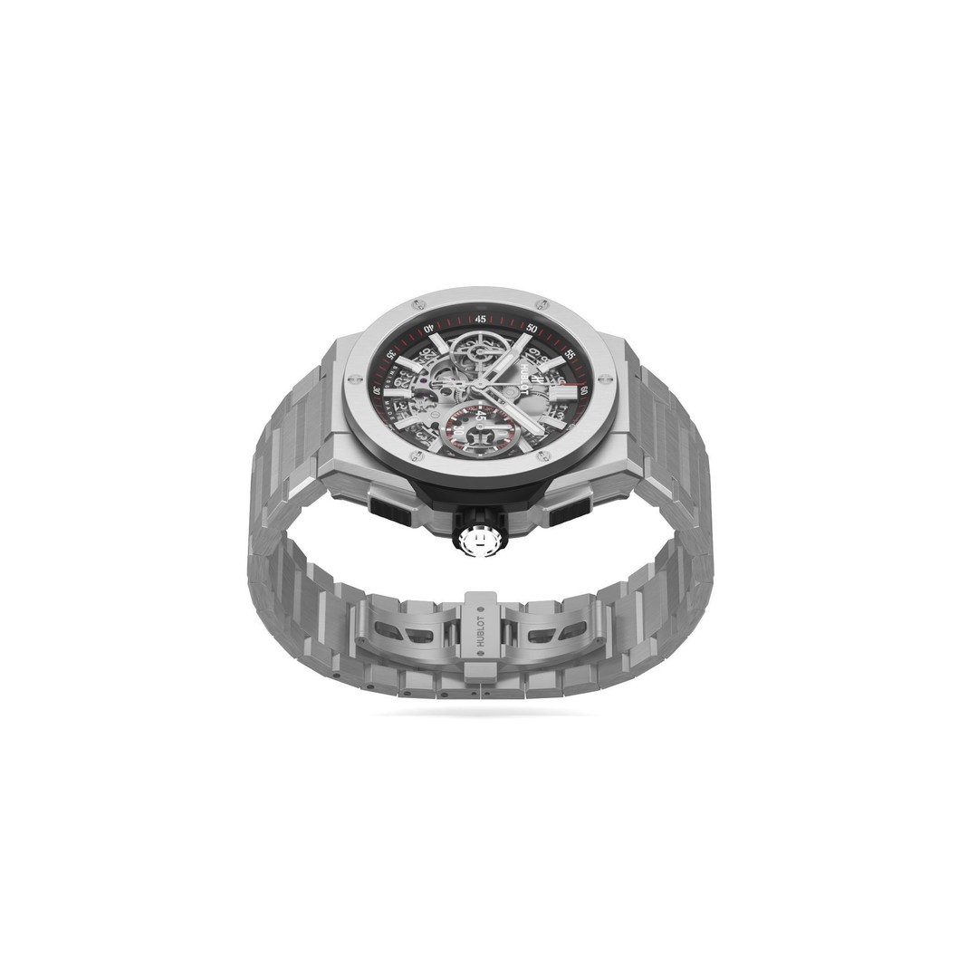 Hublot Big Bang 3D Model – High Poly Watch, FBX, OBJ, Game Ready - View 10