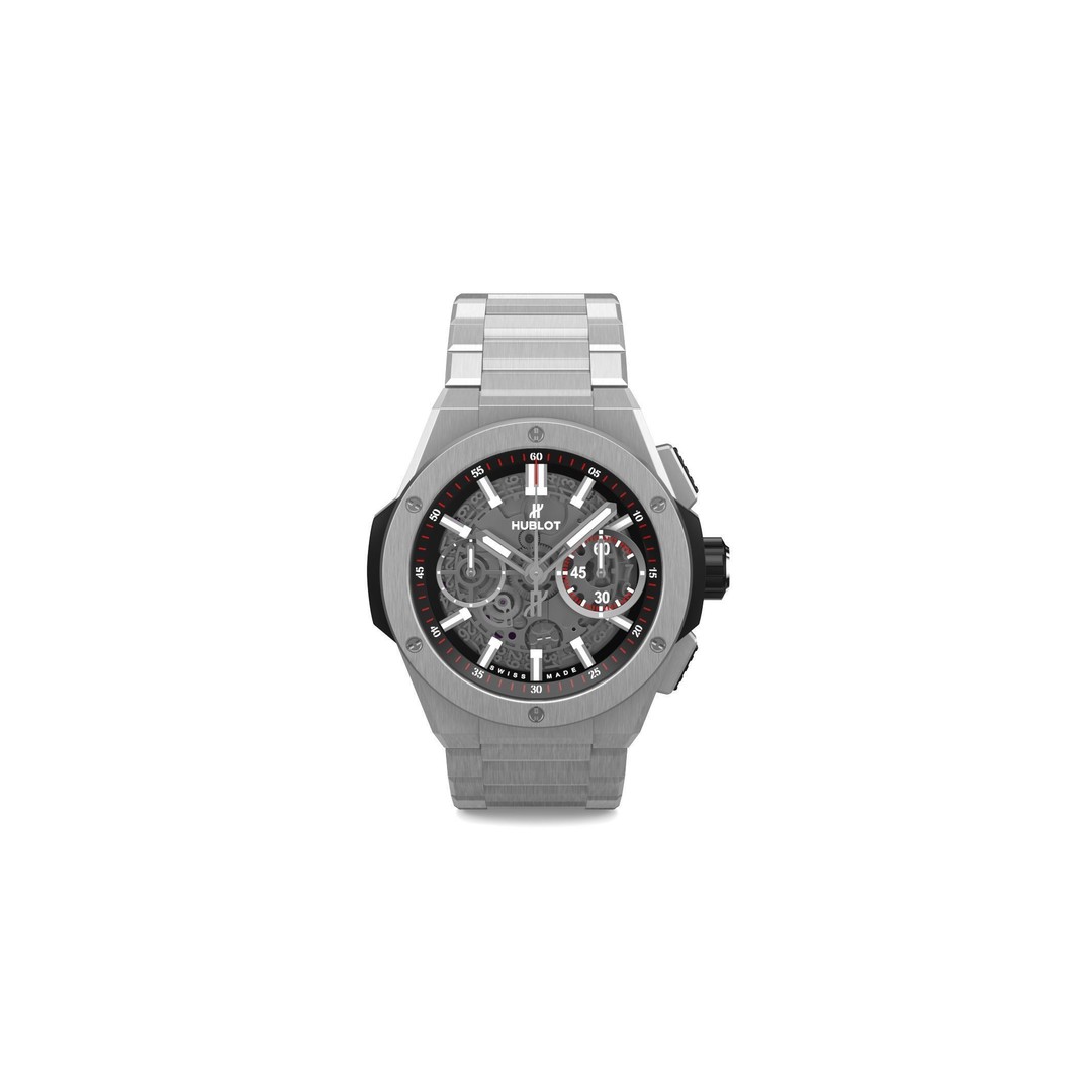 Hublot Big Bang 3D Model – High Poly Watch, FBX, OBJ, Game Ready - View 3