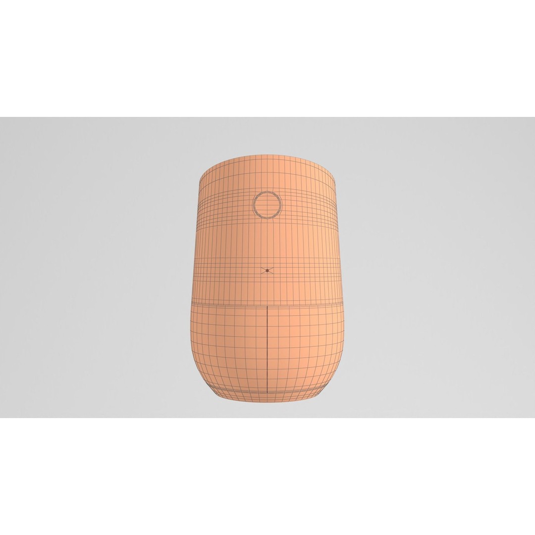 Google Home 3D Model – High Poly PBR Audio Device, FBX & OBJ - View 10
