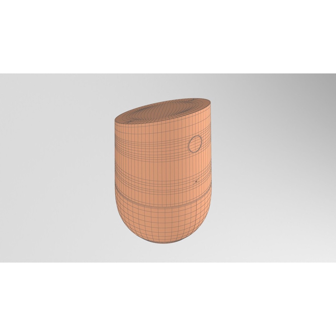 Google Home 3D Model – High Poly PBR Audio Device, FBX & OBJ - View 11