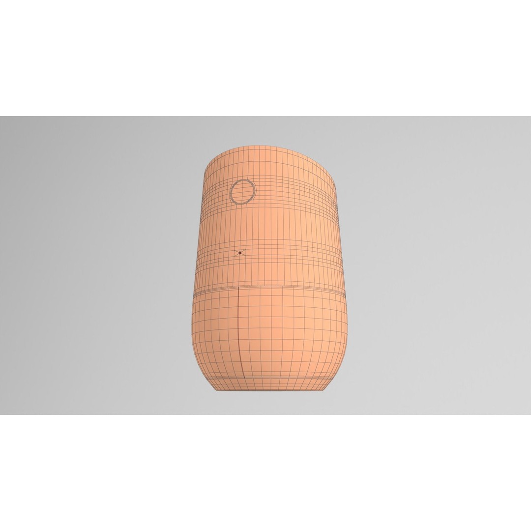 Google Home 3D Model – High Poly PBR Audio Device, FBX & OBJ - View 12