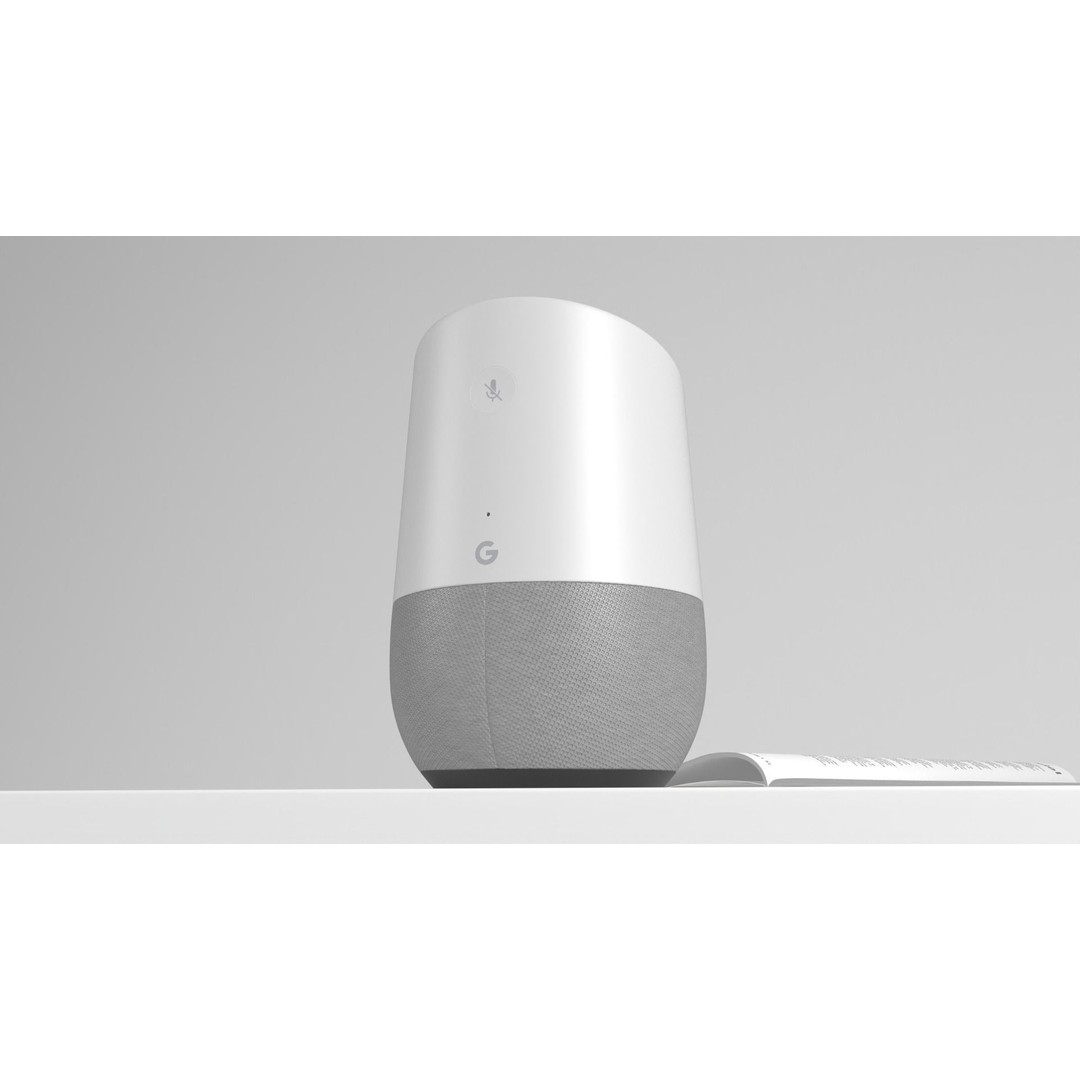 Google Home 3D Model – High Poly PBR Audio Device, FBX & OBJ - View 4
