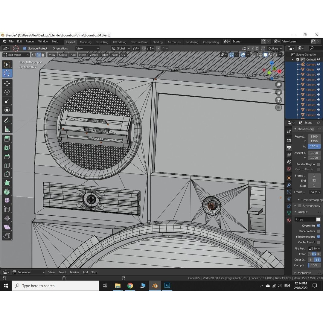 Retro Boombox 3D Model – Vintage Audio Pack, FBX & PBR Textures - View 16