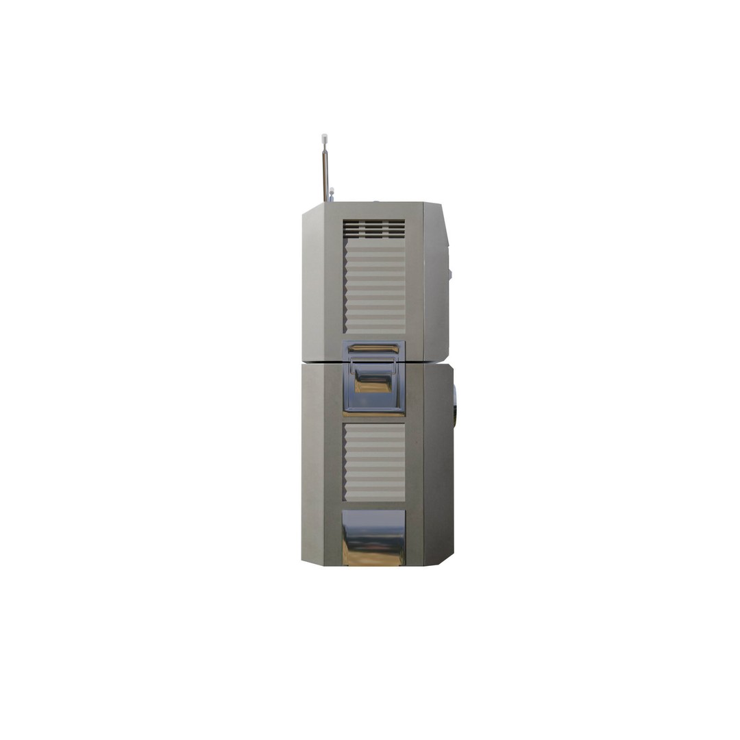 Retro Boombox 3D Model – Vintage Audio Pack, FBX & PBR Textures - View 21