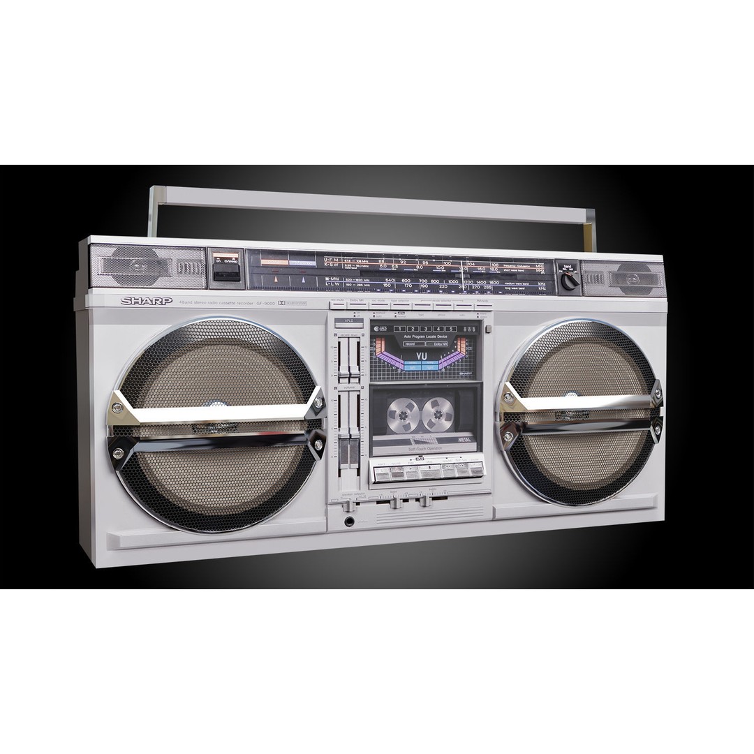 Retro Boombox 3D Model – Vintage Audio Pack, FBX & PBR Textures - View 33