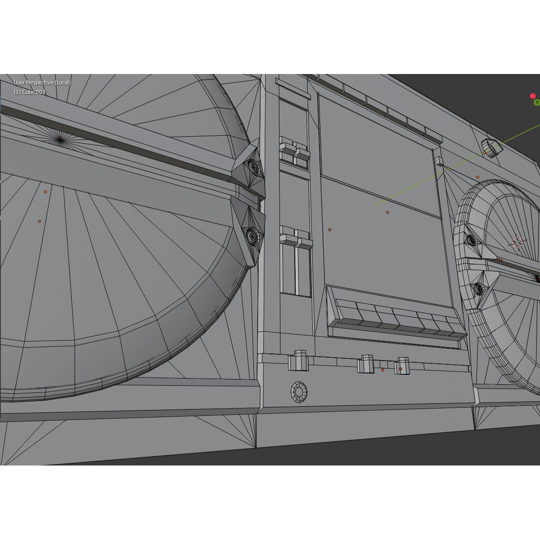 Retro Boombox 3D Model – Vintage Audio Pack, FBX & PBR Textures - View 41