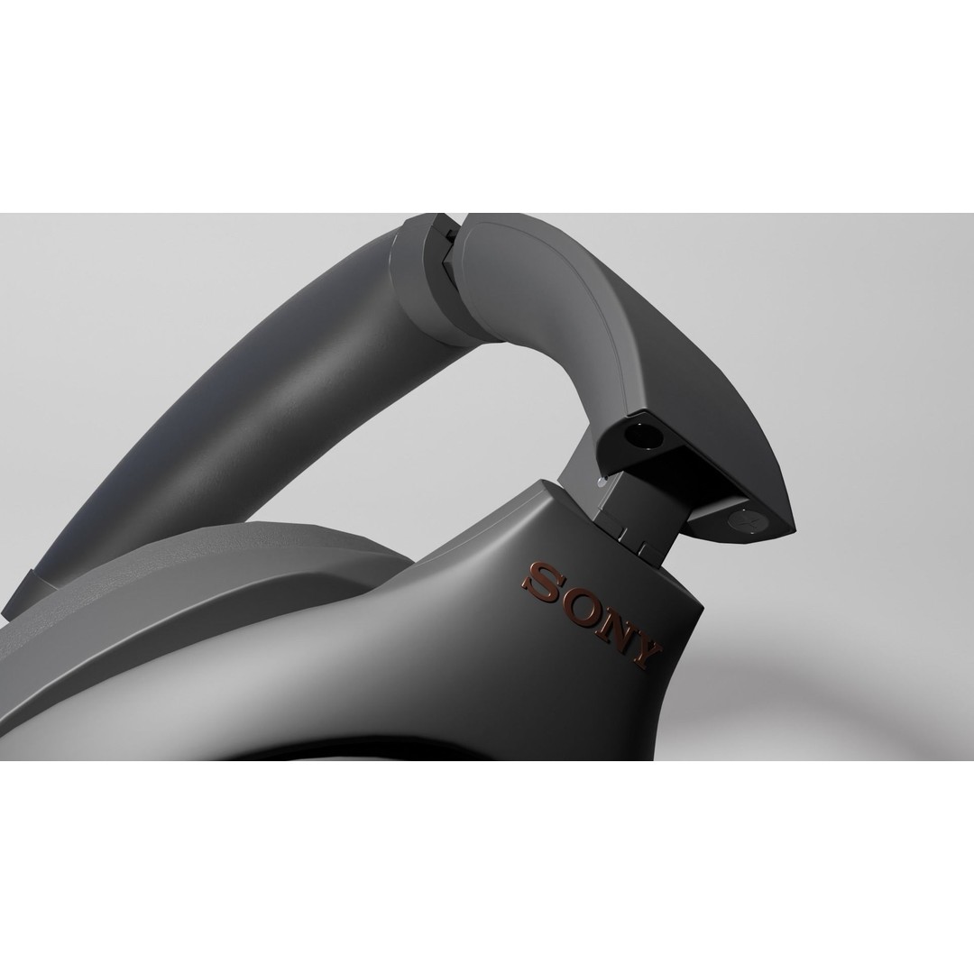 Sony WH-1000XM4 3D Model – Rigged PBR Headset Asset for Animation - View 10