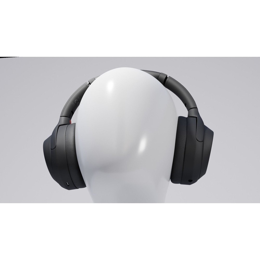 Sony WH-1000XM4 3D Model – Rigged PBR Headset Asset for Animation - View 18