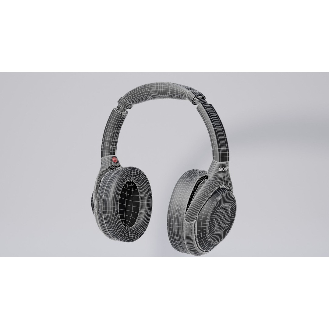 Sony WH-1000XM4 3D Model – Rigged PBR Headset Asset for Animation - View 21