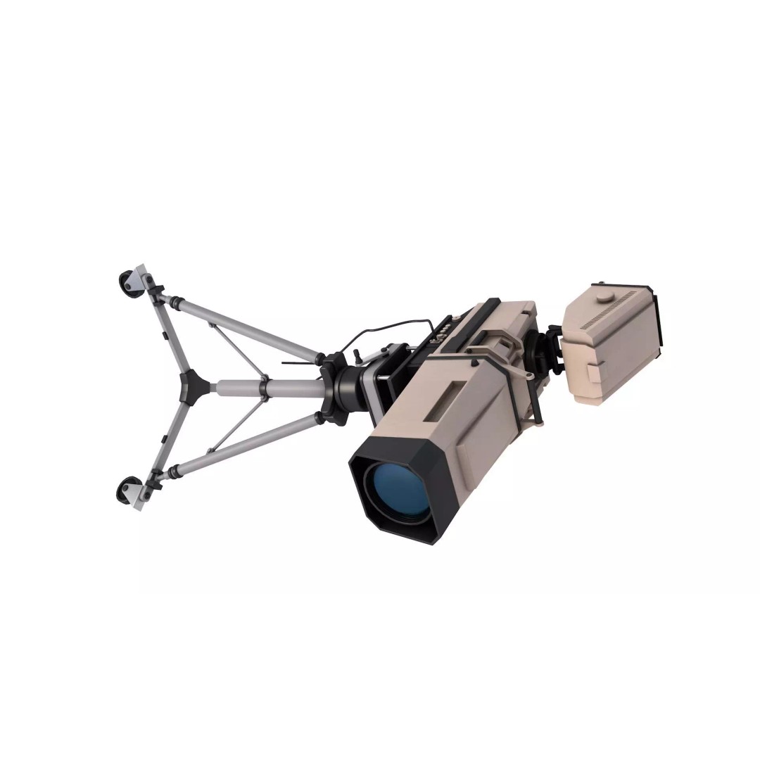 TV Studio Camera 3D Model – High Poly PBR Asset, FBX, Blender