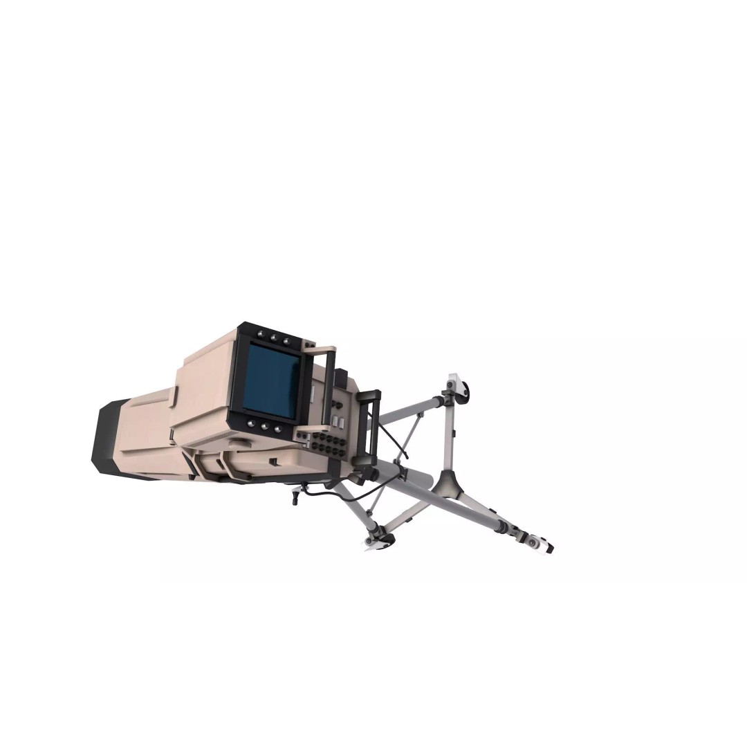 TV Studio Camera 3D Model – High Poly PBR Asset, FBX, Blender - View 5