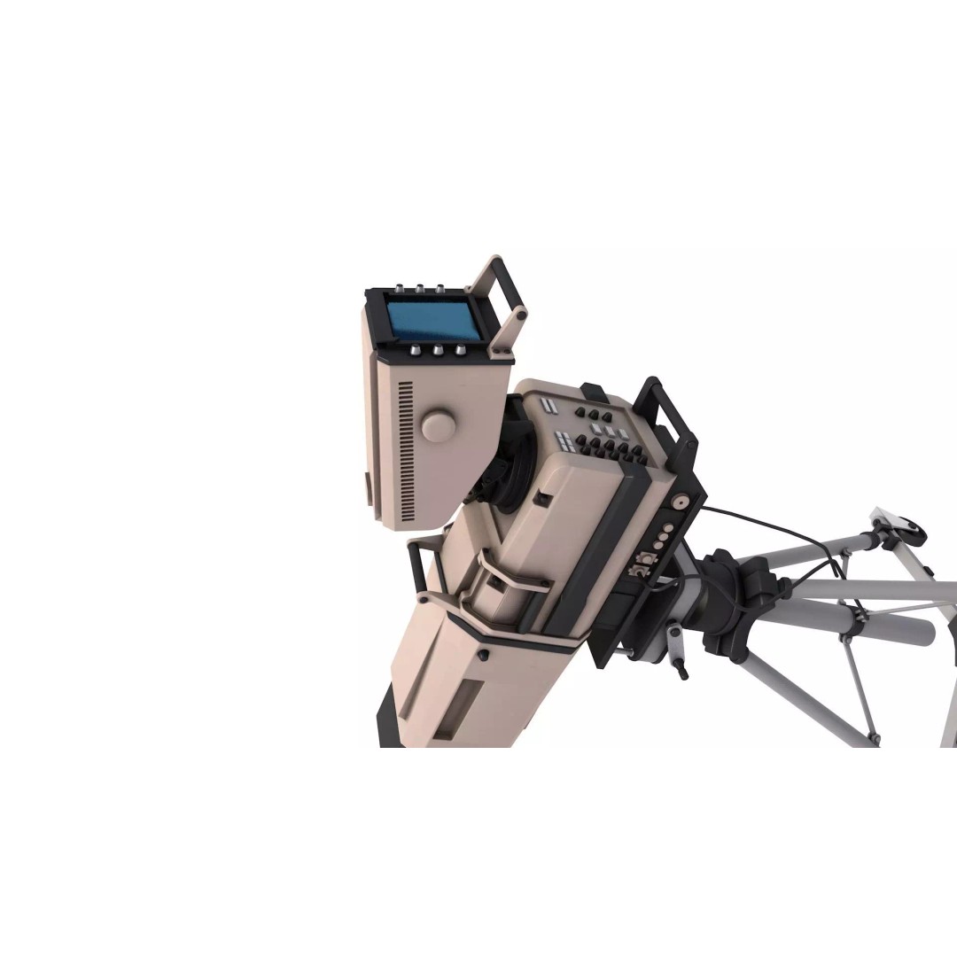 TV Studio Camera 3D Model – High Poly PBR Asset, FBX, Blender - View 7