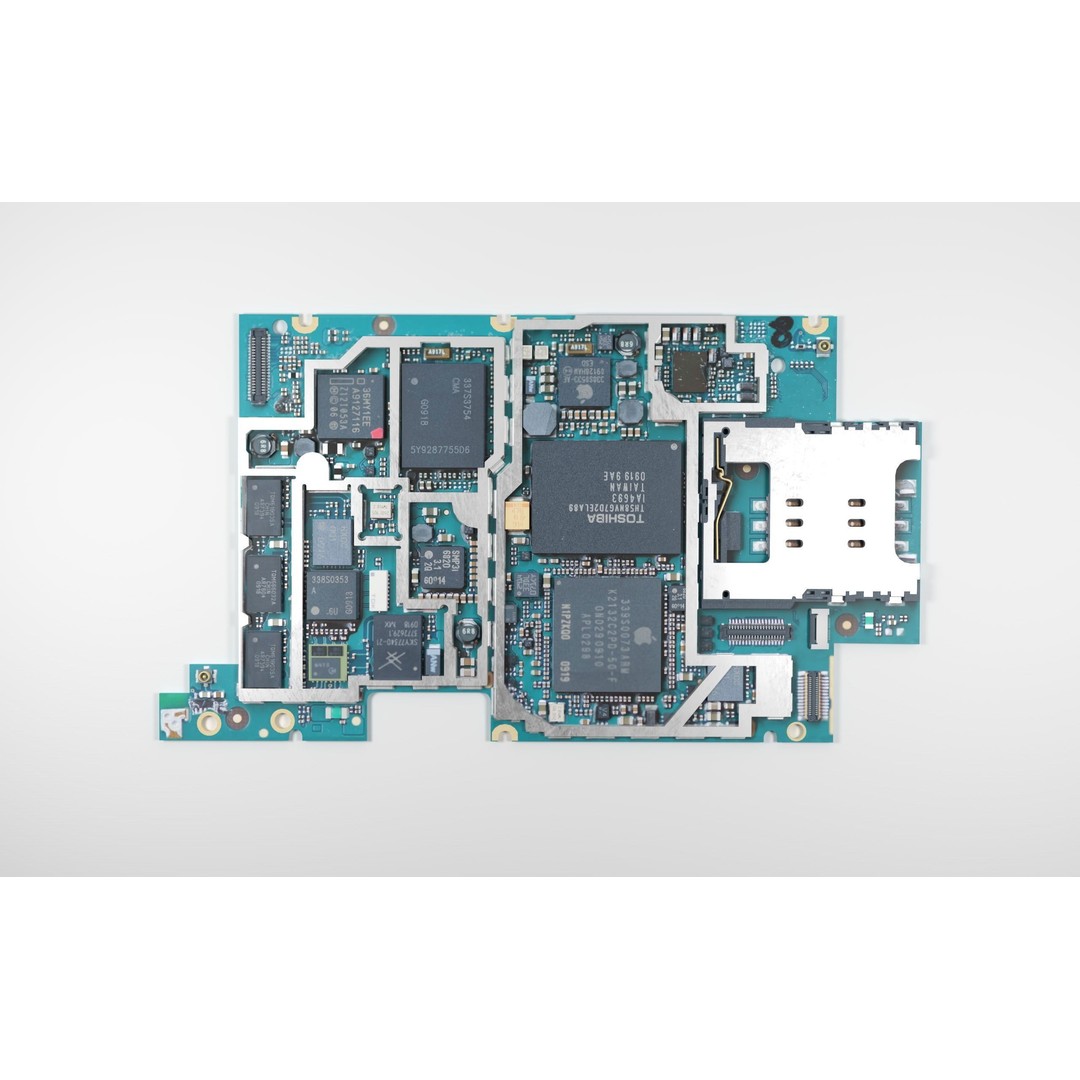 Electron Board 3D Model – Low Poly PBR Game Asset, FBX & OBJ - View 5
