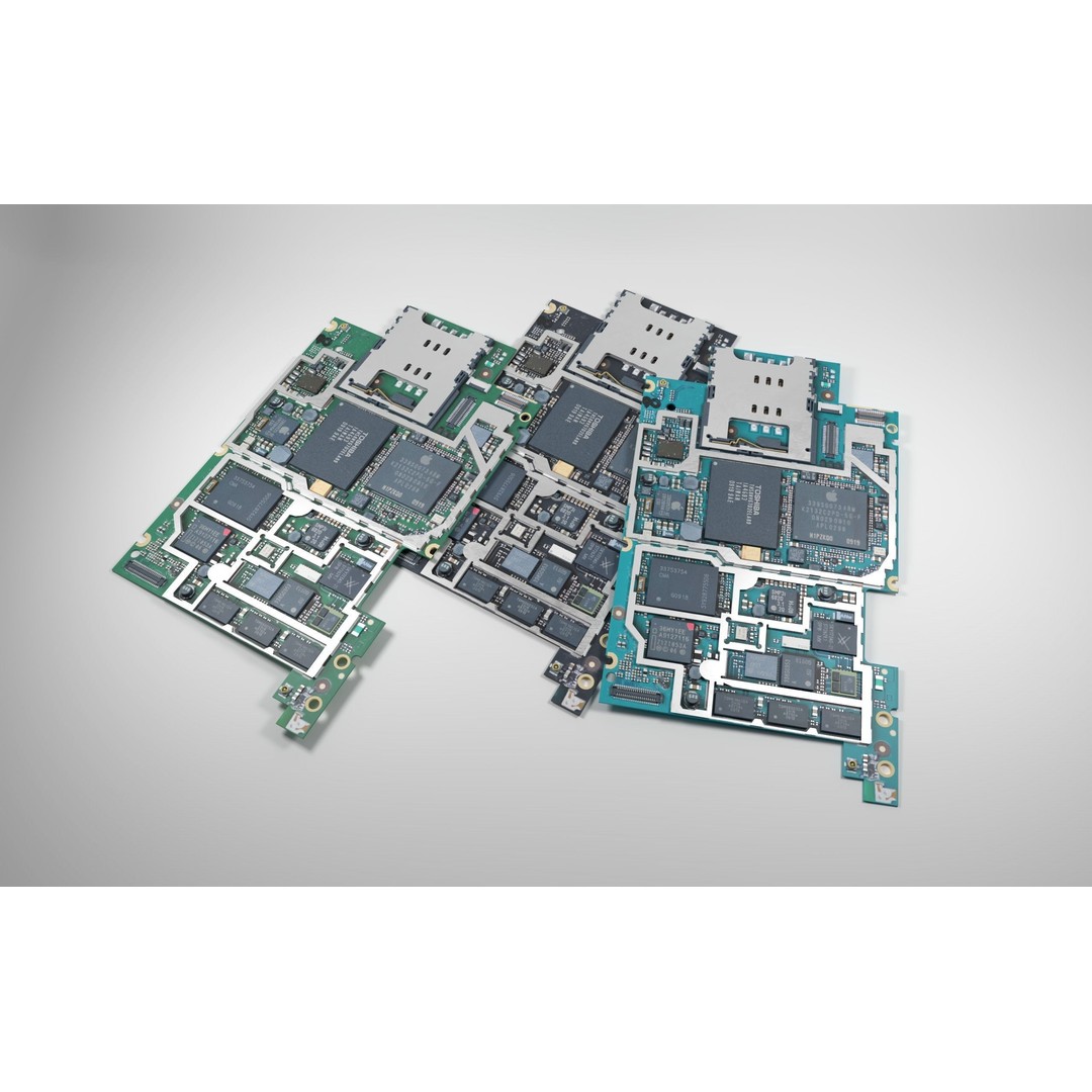 Electron Board 3D Model – Low Poly PBR Game Asset, FBX & OBJ - View 6