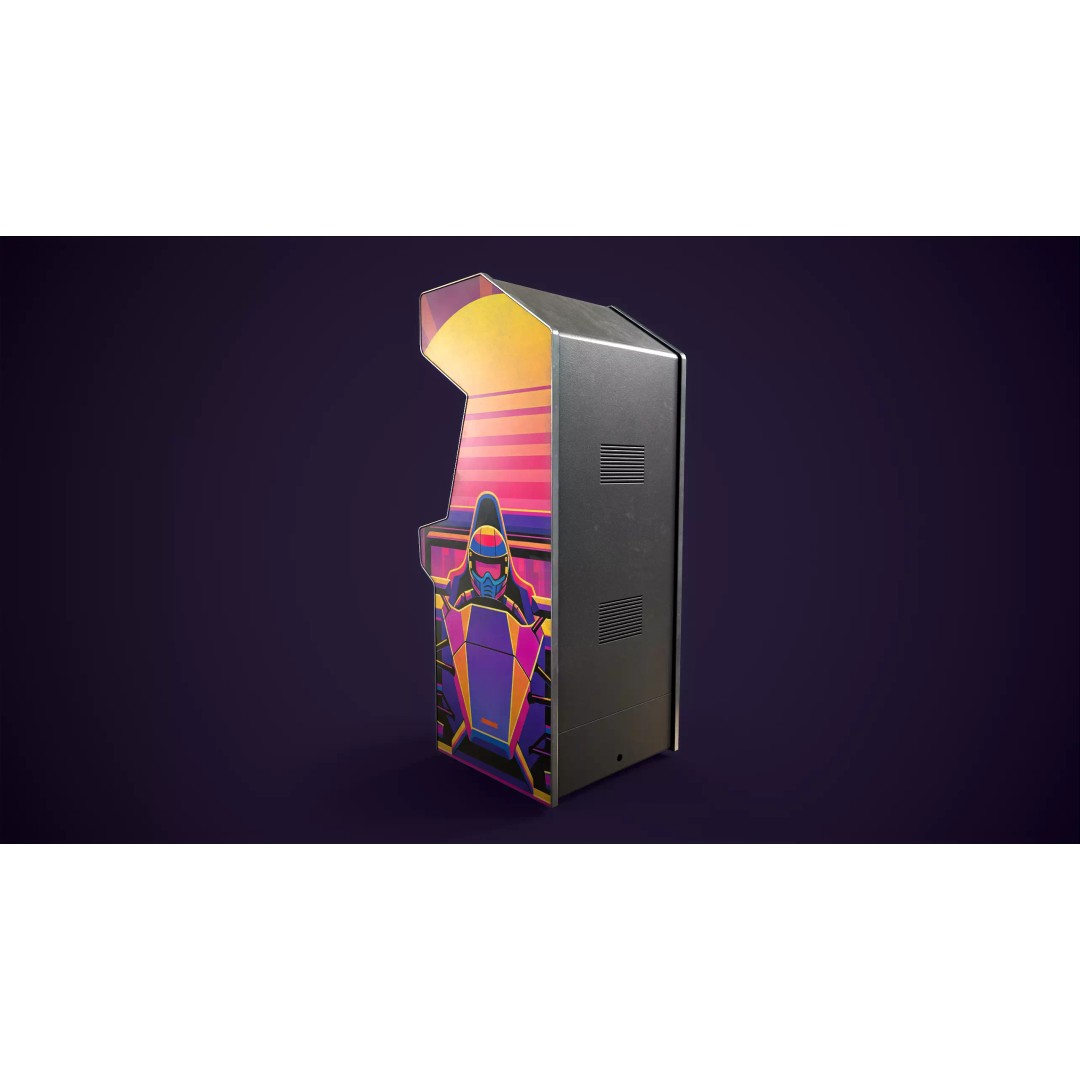 Retro Gaming Machine 3D Model – Low Poly Arcade Asset, FBX, PBR - View 7