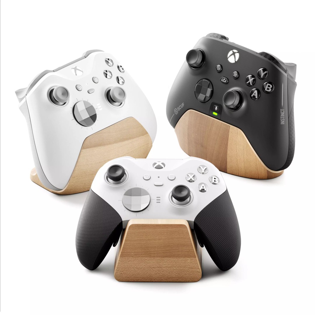 Microsoft Xbox Controllers 3D Model – Game-Ready PBR Asset, FBX - View 2
