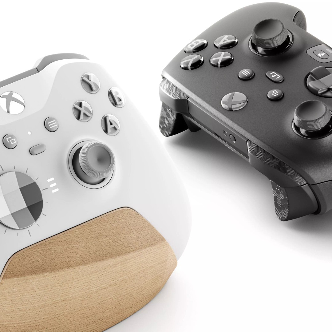 Microsoft Xbox Controllers 3D Model – Game-Ready PBR Asset, FBX - View 6