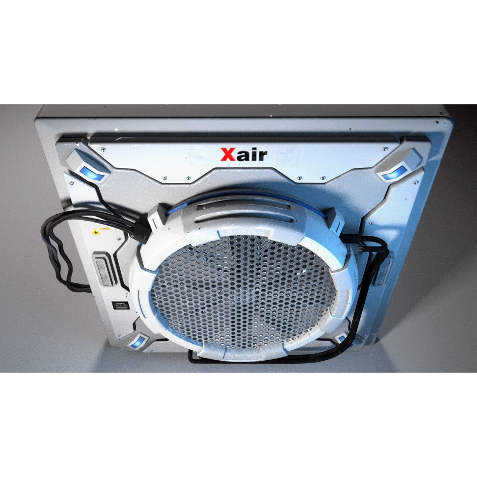 Ventilation Fan 3D Model – Low Poly PBR Asset for Unreal Engine - View 5