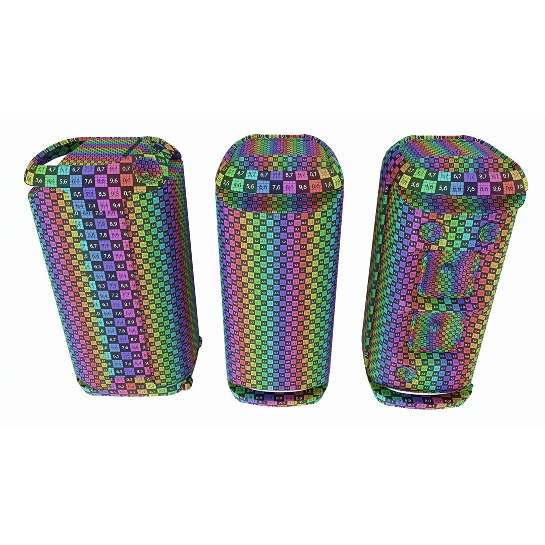 Sony XV800 X-series Wireless Party Speaker 3D Model – High Poly PBR Asset, FBX - View 13