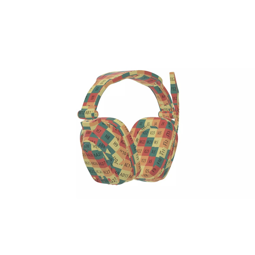 Wireless Gaming Headset 3D Model – PBR Textured Game Asset, FBX - View 20