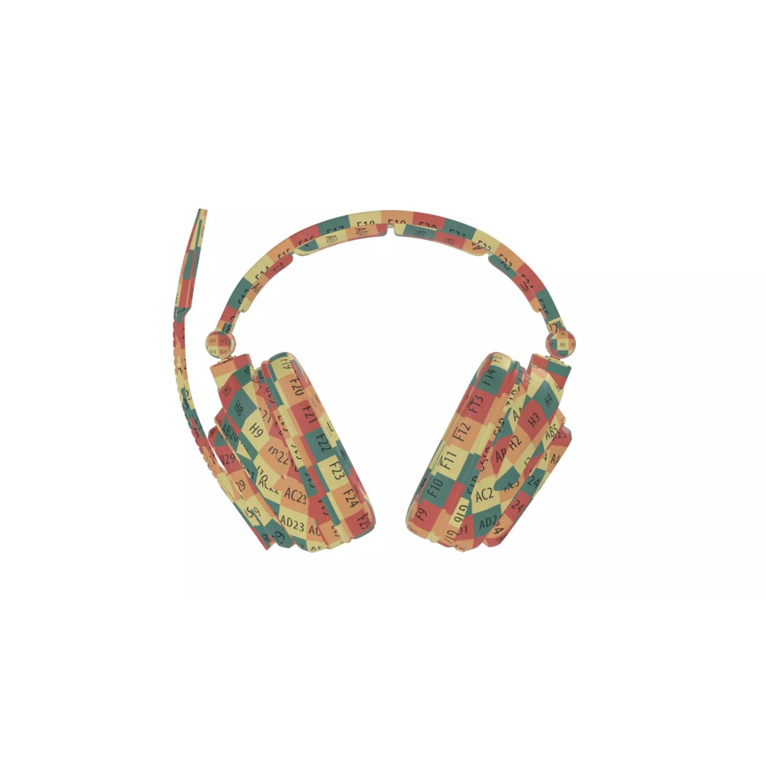 Wireless Gaming Headset 3D Model – PBR Textured Game Asset, FBX - View 23