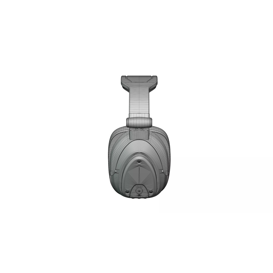 Wireless Gaming Headset 3D Model – PBR Textured Game Asset, FBX - View 29
