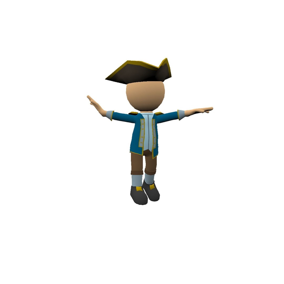 Hyper-Casual Characters 3D Model – Low Poly Rigged Animated Pack - View 13