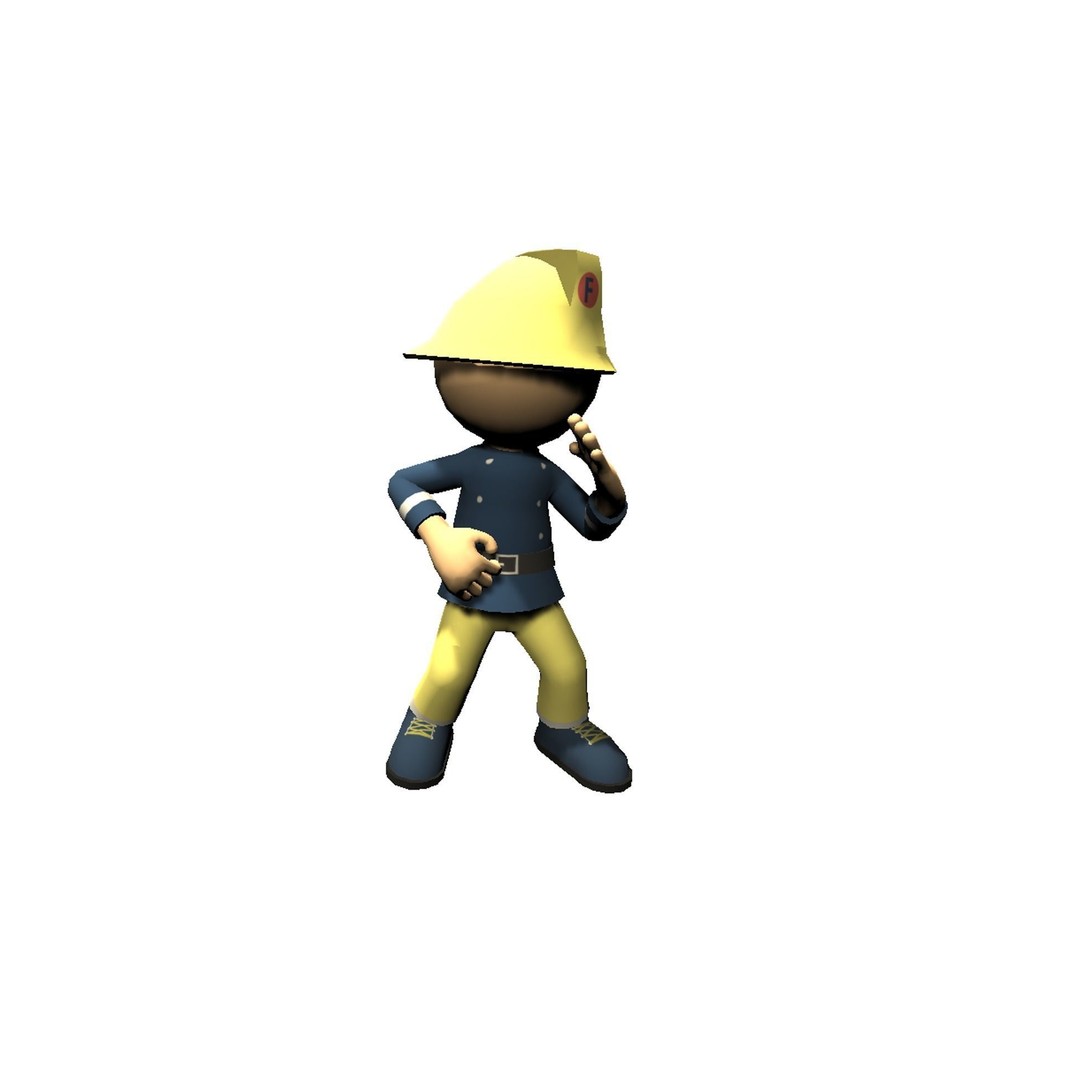 Hyper-Casual Characters 3D Model – Low Poly Rigged Animated Pack - View 32