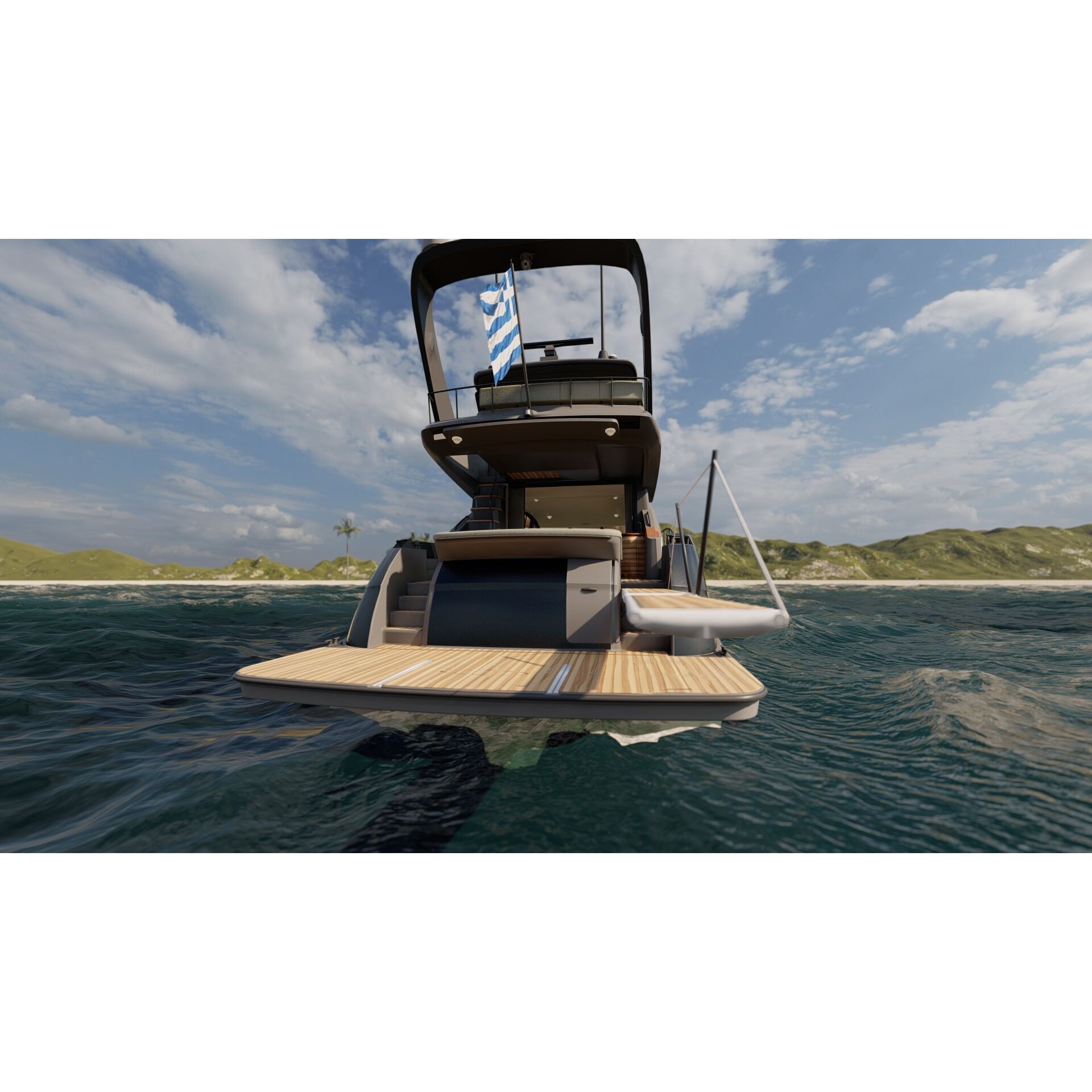 Luxury Yacht - Game-Ready 3D Model - View 26