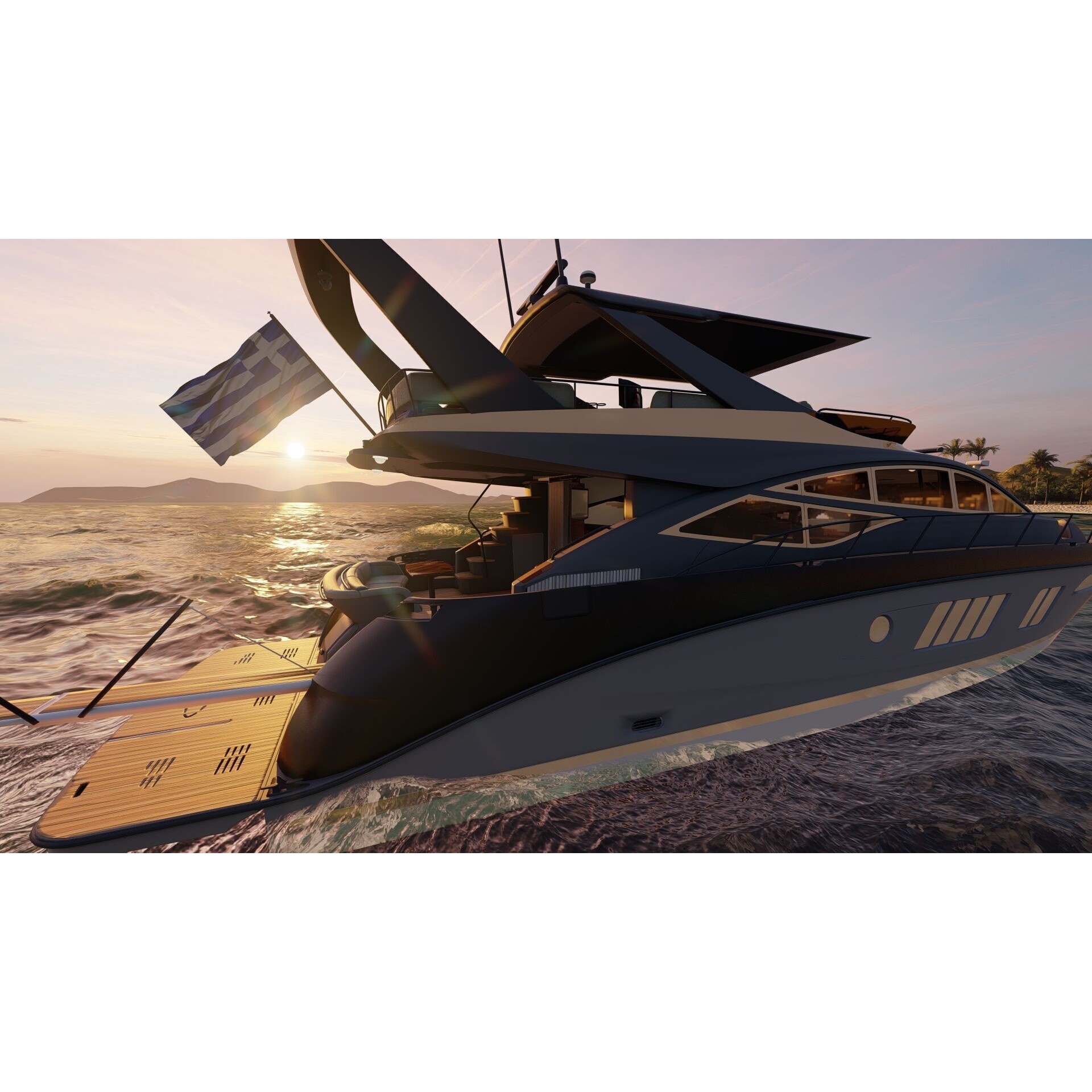 Luxury Yacht - Game-Ready 3D Model - View 38