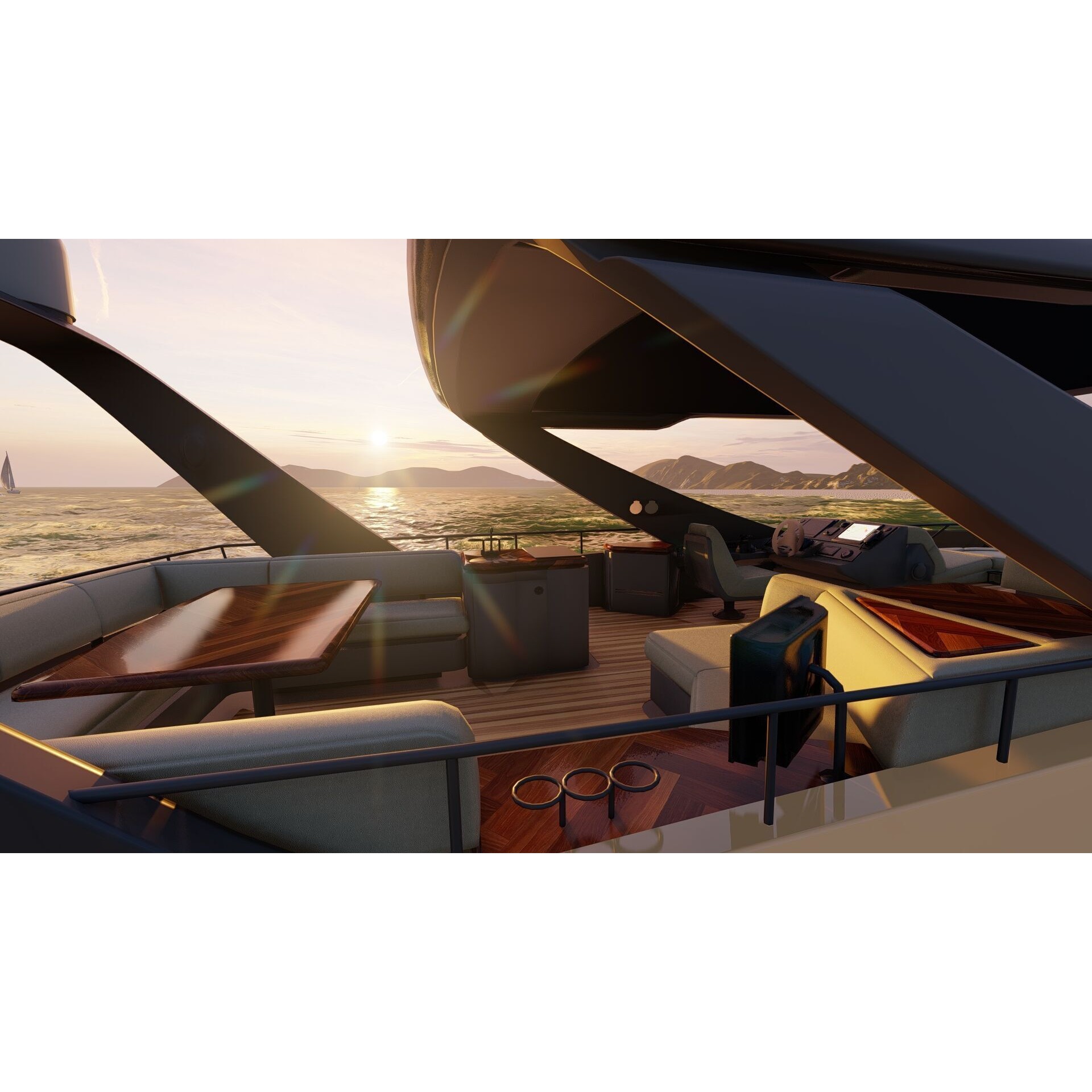 Luxury Yacht - Game-Ready 3D Model - View 39