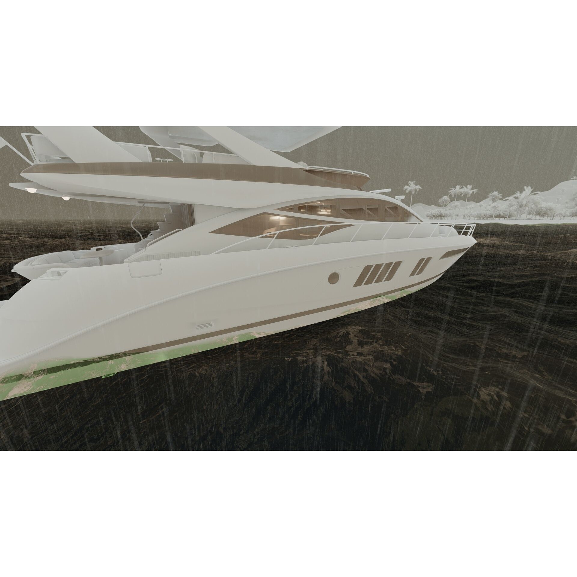 Luxury Yacht - Game-Ready 3D Model - View 48