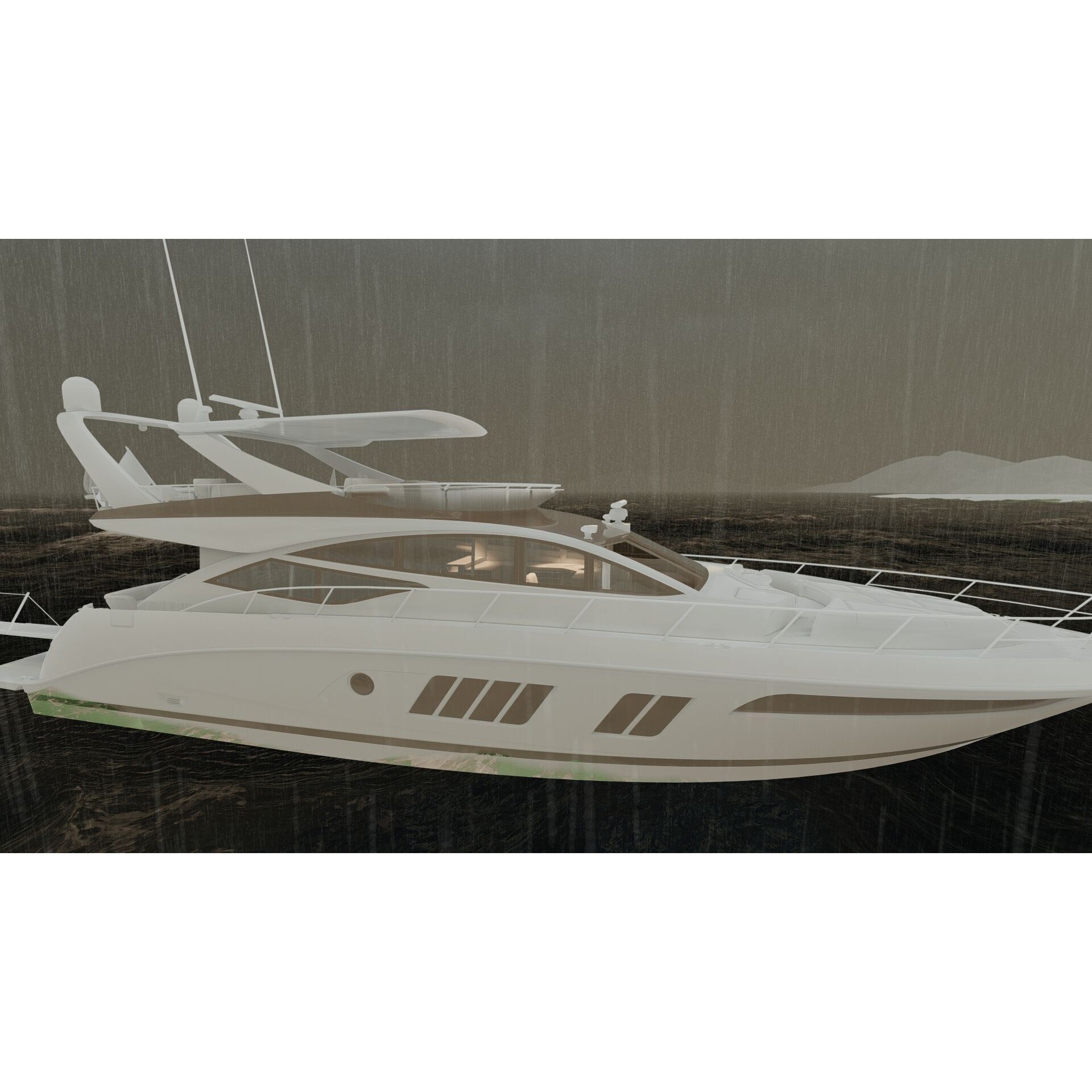 Luxury Yacht - Game-Ready 3D Model - View 49