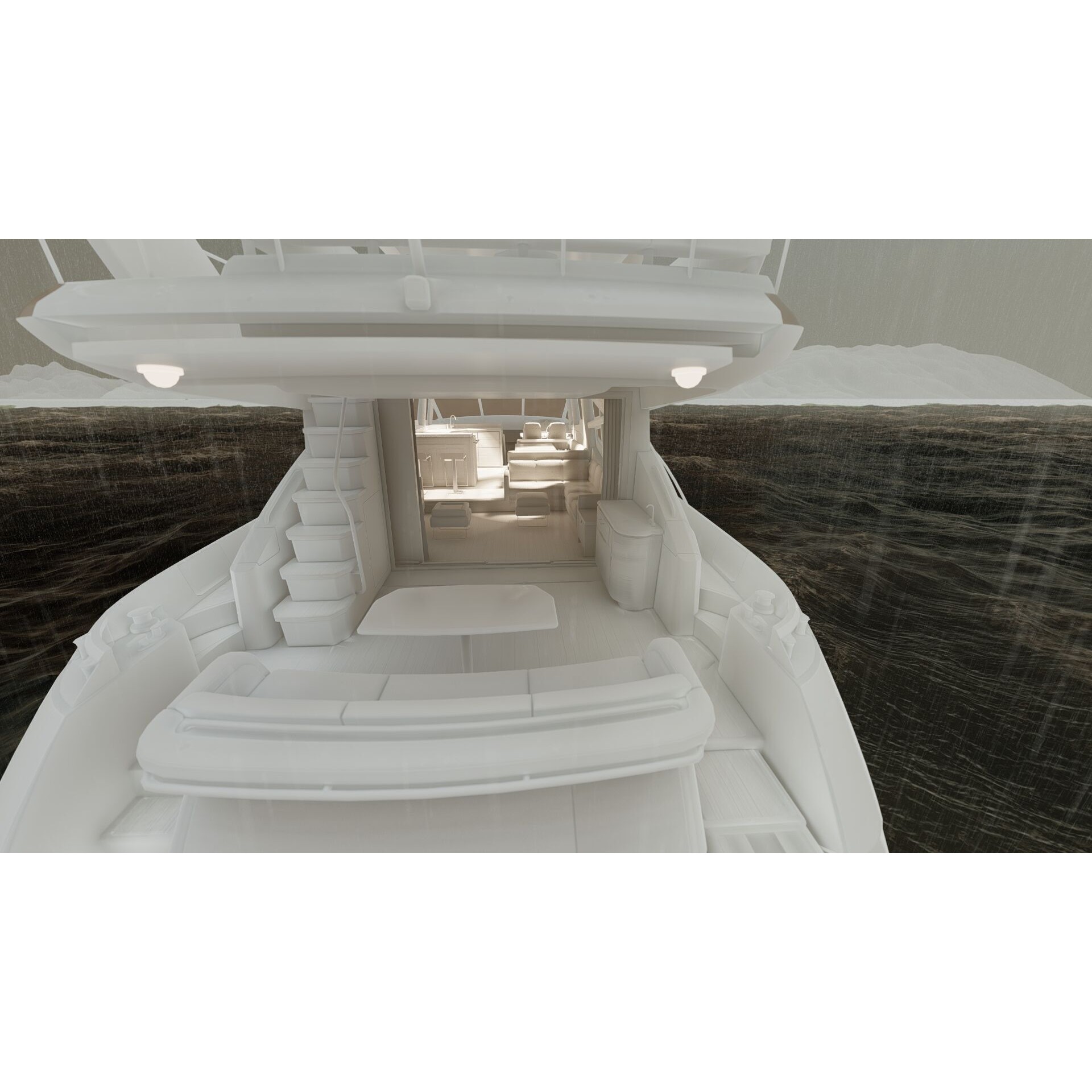 Luxury Yacht - Game-Ready 3D Model - View 51