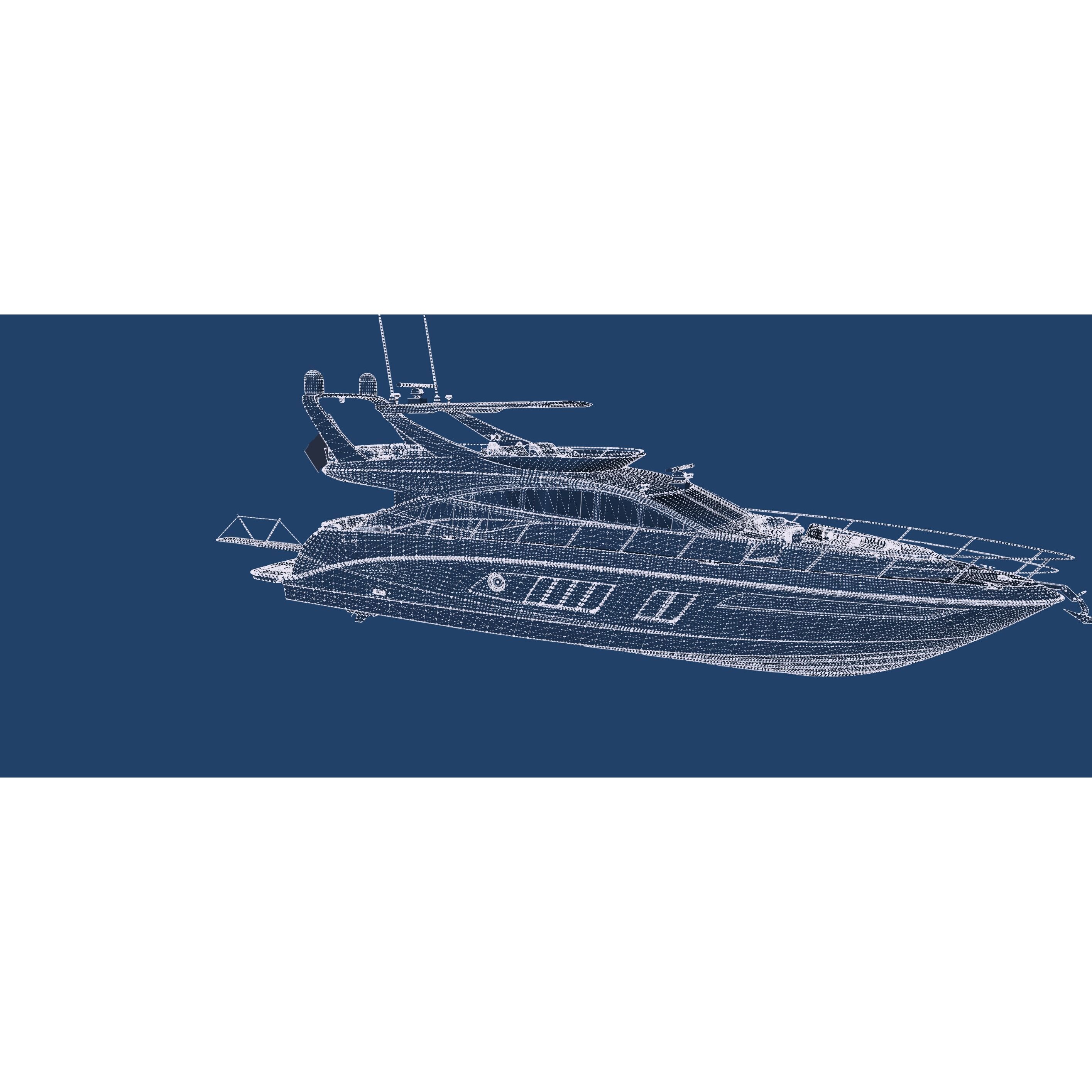 Luxury Yacht - Game-Ready 3D Model - View 53