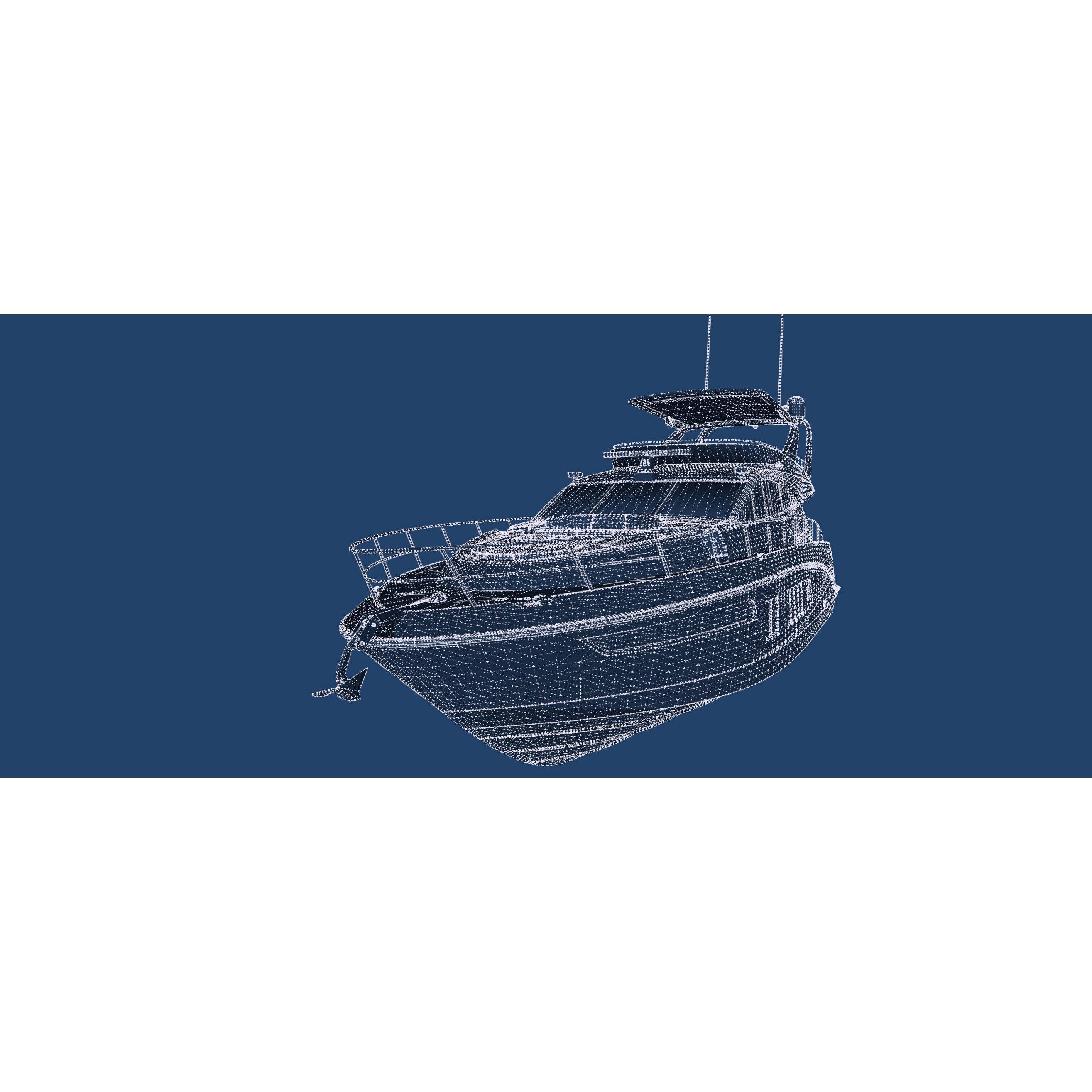 Luxury Yacht - Game-Ready 3D Model - View 55