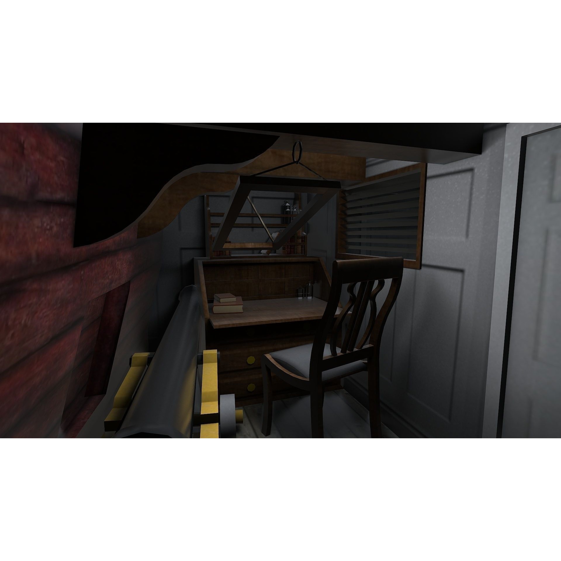 HMS Ontario 1780 - Low-Poly Game-Ready 3D Model - View 15